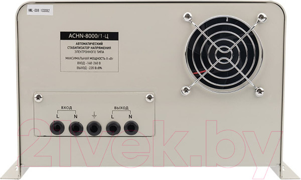 Изображение товара Стабилизатор напряжения Rexant АСНN-8000/1-Ц / 11-5012