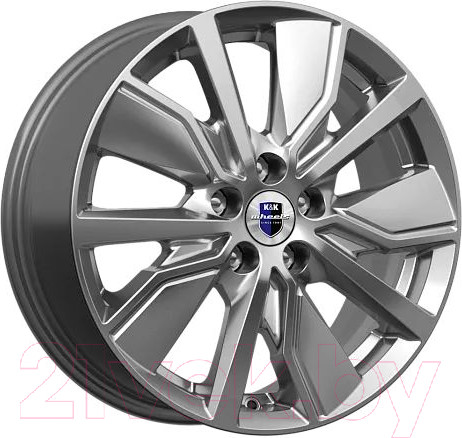 Изображение товара Литой диск K&K Гамбит 16x6.5" 5x112мм DIA 57.1мм ET 43мм Дарк платинум