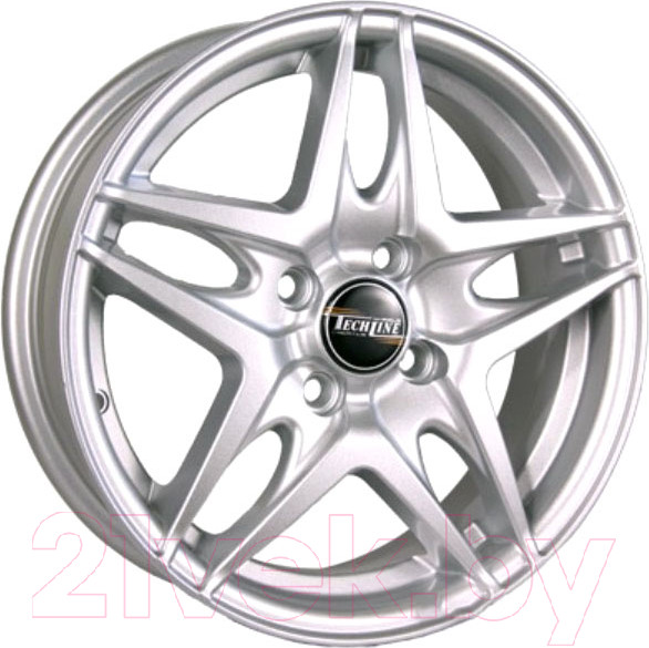 Изображение товара Литой диск TechLine 530 15x6" 4x98мм DIA 58.6мм ET 35мм SL