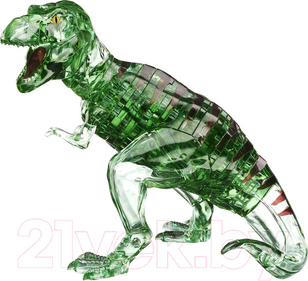 Изображение товара 3D-пазл Crystal Puzzle Динозавр T-Rex / 90372 (зеленый)