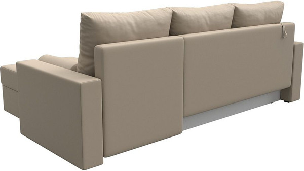 Изображение товара Диван угловой Лига Диванов Верона лайт правый (экокожа бежевый)