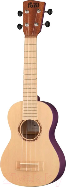 Изображение товара Укулеле Poni USL-FL (фиолетовый)
