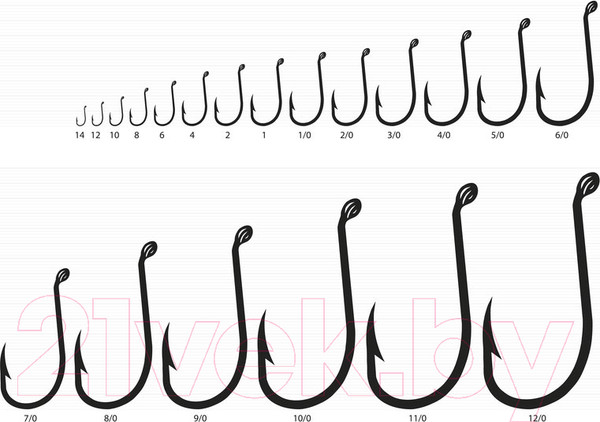 Изображение товара Набор крючков рыболовных KAMATSU Beak Bln / 511800310 (10шт)