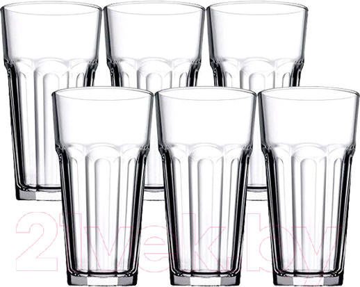Изображение товара Набор стаканов Pasabahce Касабланка 52706/1065717 (6шт)