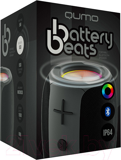Изображение товара Портативная колонка Qumo Battery Beats BT 0050 / Q32942