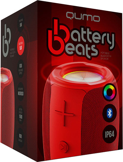 Изображение товара Портативная колонка Qumo BatteryBeats BT 0052 / Q33037