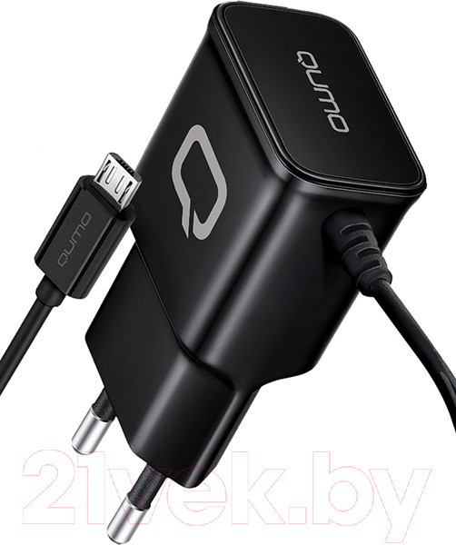 Изображение товара Зарядное устройство сетевое Qumo Energy Charger 0024 / Q30548 (черный)