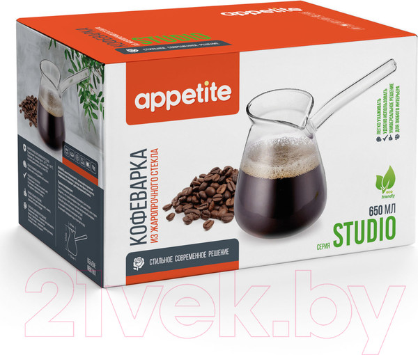 Изображение товара Турка для кофе Appetite Studio CCK1-XL