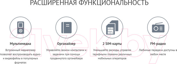 Изображение товара Мобильный телефон Maxvi B200 (серый+ЗУ)