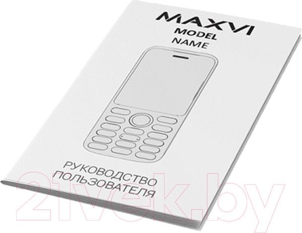 Изображение товара Мобильный телефон Maxvi B200 (серый+ЗУ)