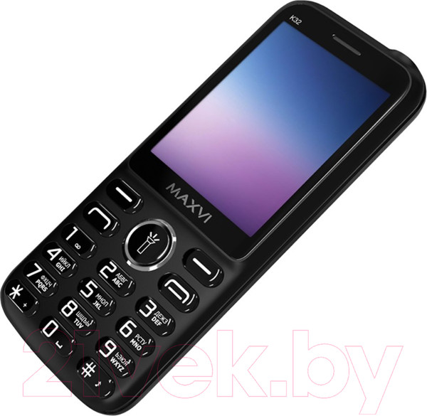 Изображение товара Мобильный телефон Maxvi K32 (черный+ЗУ)
