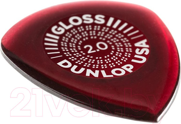 Изображение товара Набор медиаторов Dunlop Manufacturing Flow Gloss 550R2.0 (12шт)