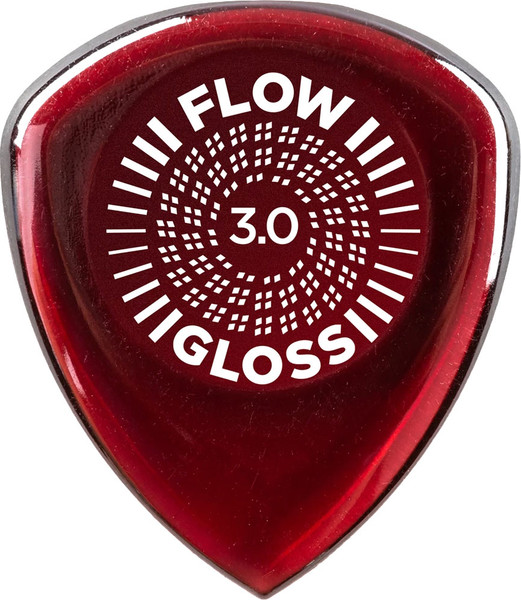 Набор медиаторов Dunlop Manufacturing Flow Gloss 550R3.0 (12шт) — фото 5