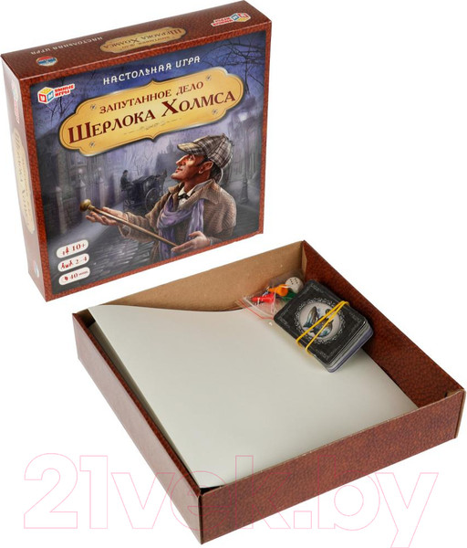 Изображение товара Настольная игра Умные игры Запутанное дело. Шерлока Холмса / 4680107974303