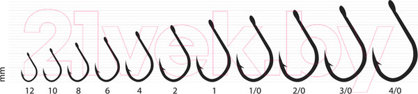 Изображение товара Набор крючков рыболовных KAMATSU Koiso Bln / 511400312 (10шт)