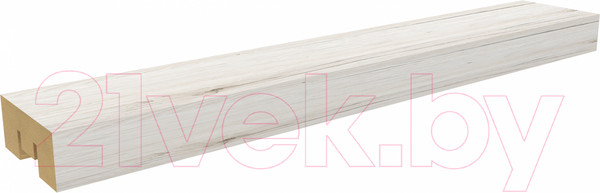 Изображение товара Рейка интерьерная STELLA Бриона МДФ Дуб Санремо Белый (2700x40x16)