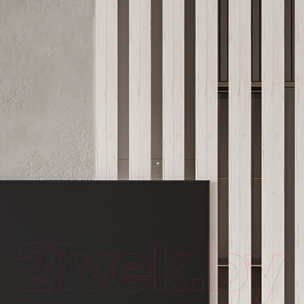 Изображение товара Рейка интерьерная STELLA Ривьера МДФ Дуб Санремо Белый (2700x30x40)