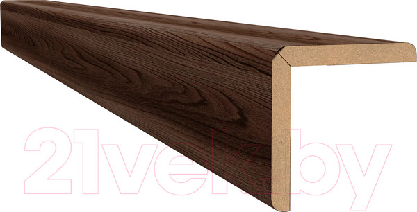 Изображение товара Уголок отделочный STELLA Для МДФ панелей универсальный Орех Бразильский (2700x24x24)