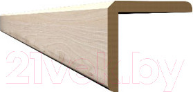 Изображение товара Уголок отделочный STELLA Универсальный для МДФ Макадамия (2700х24х24)