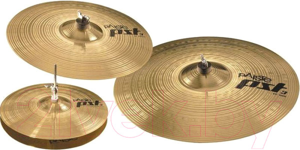 Изображение товара Набор тарелок для ударной установки Paiste PST 3 Universal Set / 000063USET