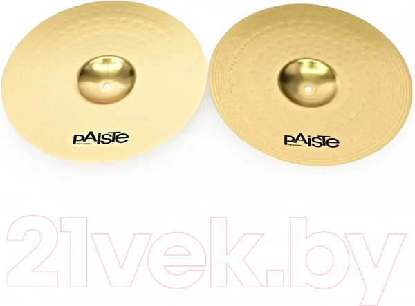 Изображение товара Набор тарелок для ударной установки Paiste 101 Brass Hi-Hat 0000144014 (2шт)