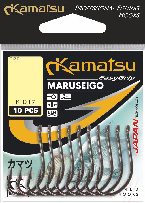 Изображение товара Набор крючков рыболовных KAMATSU Maruseigo Bln / 511700310 (10шт)