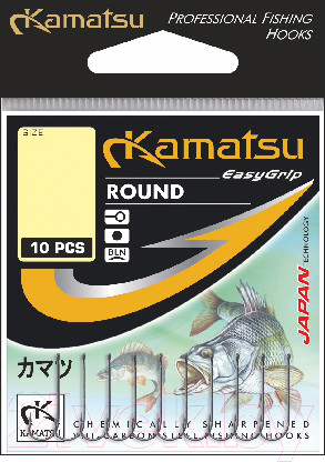 Изображение товара Набор крючков рыболовных KAMATSU Round Bln / 511500312 (10шт)