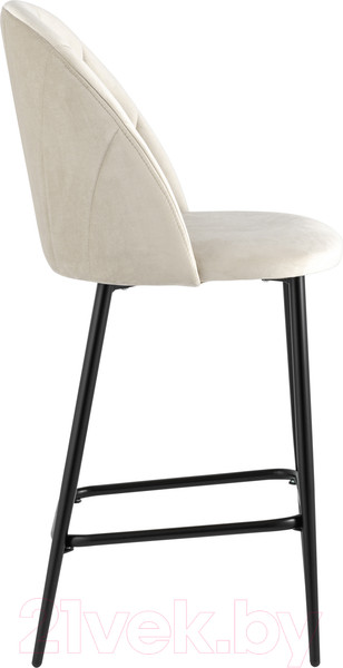 Изображение товара Стул барный Stool Group Логан полубарный / AV 413-Cc-08(PP) (велюр бежевый)