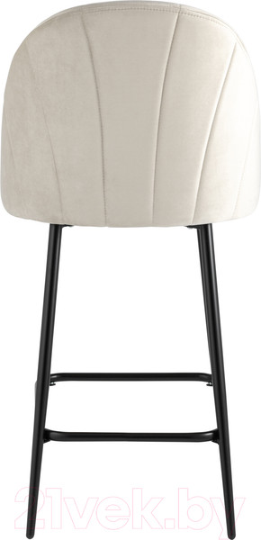 Изображение товара Стул барный Stool Group Логан полубарный / AV 413-Cc-08(PP) (велюр бежевый)