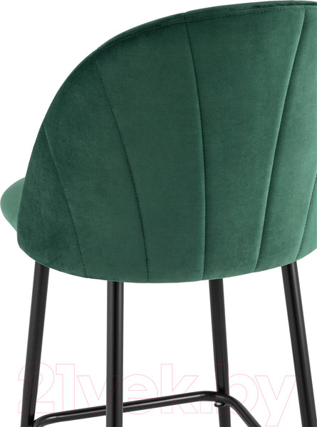Изображение товара Стул барный Stool Group Логан полубарный / AV 413-Cdf-08(PP) (велюр зеленый)