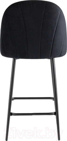 Изображение товара Стул барный Stool Group Логан полубарный / AV 413-H75-08(PP) (велюр черный)