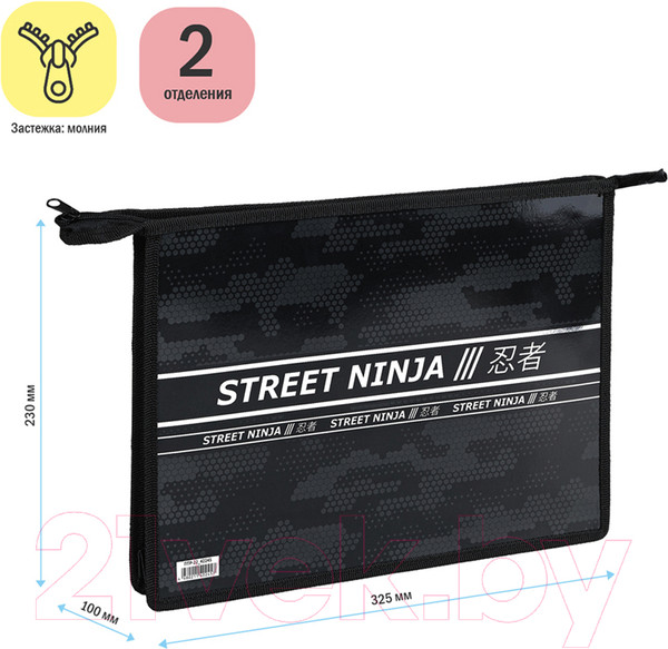 Изображение товара Папка для тетрадей ArtSpace Ninja / ПТР-22_42245