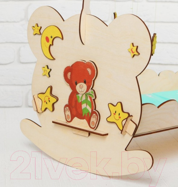 Изображение товара Аксессуар для куклы Большой слон Кроватка Мишутка Плюс / С-002