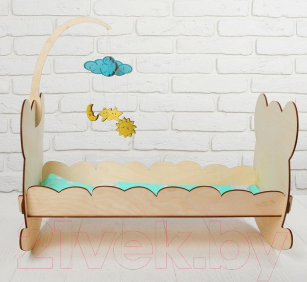 Изображение товара Аксессуар для куклы Большой слон Кроватка Мишутка Плюс / С-002