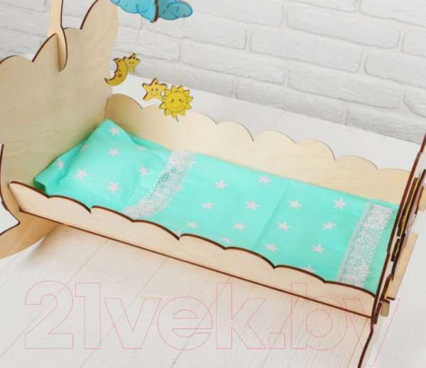 Изображение товара Аксессуар для куклы Большой слон Кроватка Мишутка Плюс / С-002