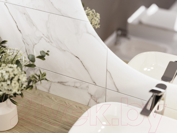 Изображение товара Плитка Cersanit Mont Blanc 16521 (297x598, белый)