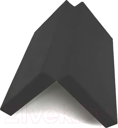 Изображение товара Гимнастический мат KMS sport Складной №3 1x1x0.1м (черный)