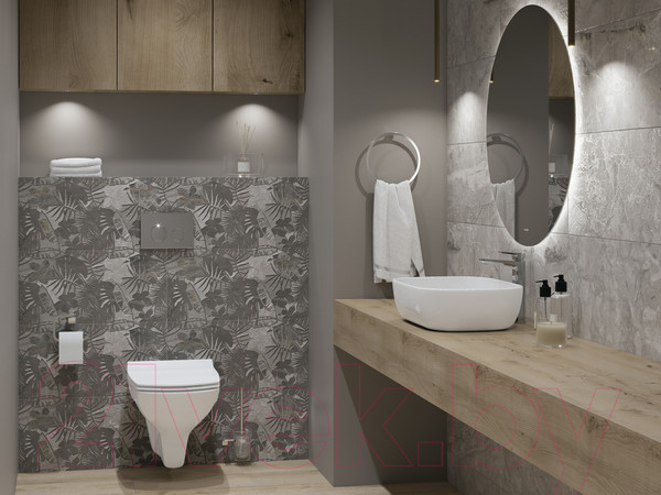 Изображение товара Плитка Cersanit Wonderstone 16527 (297x598, серый)