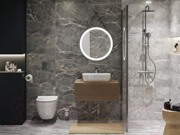 Изображение товара Плитка Cersanit Wonderstone 16527 (297x598, серый)