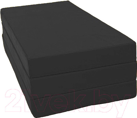 Изображение товара Гимнастический мат KMS sport Складной №4 1x1.5x0.1м (черный)