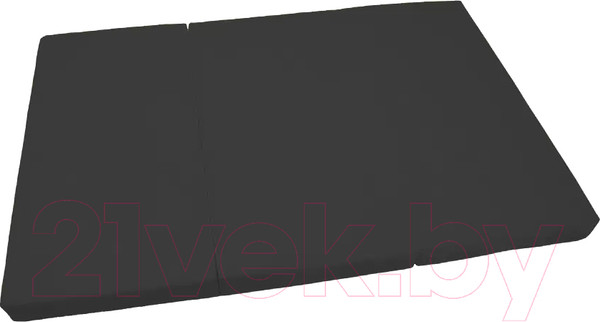 Изображение товара Гимнастический мат KMS sport Складной №4 1x1.5x0.1м (черный)