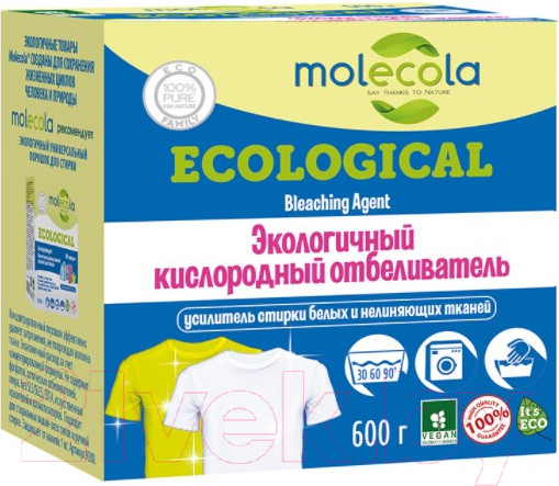 Изображение товара Отбеливатель Molecola Кислородный (600г)
