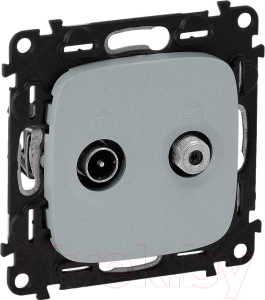 Изображение товара Розетка Legrand Valena Allure 753958 (алюминий)