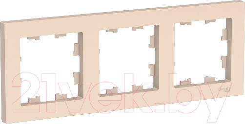Изображение товара Рамка для выключателей и розеток Systeme (Schneider) Electric AtlasDesign ATN000203
