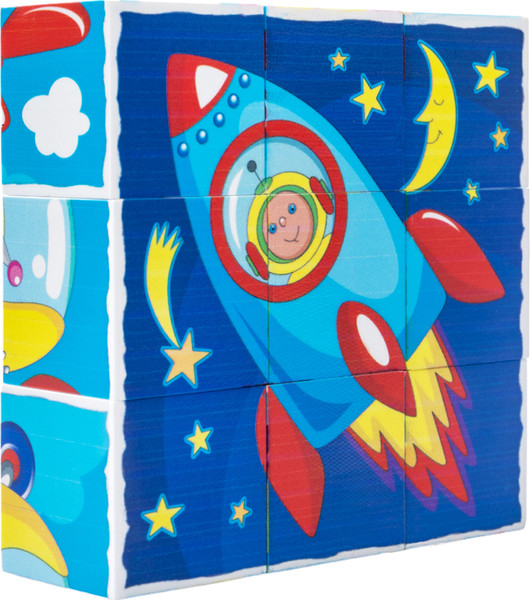 Изображение товара Развивающая игра Десятое королевство Кубики Транспорт / 00676