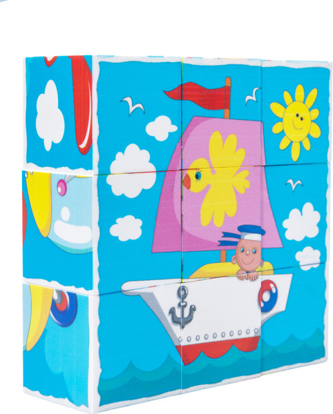 Изображение товара Развивающая игра Десятое королевство Кубики Транспорт / 00676