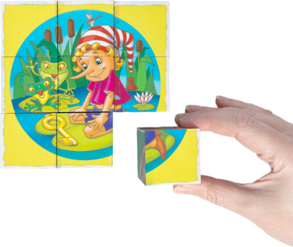 Изображение товара Развивающий игровой набор Десятое королевство Кубики Цветные сказки-3 / 00681