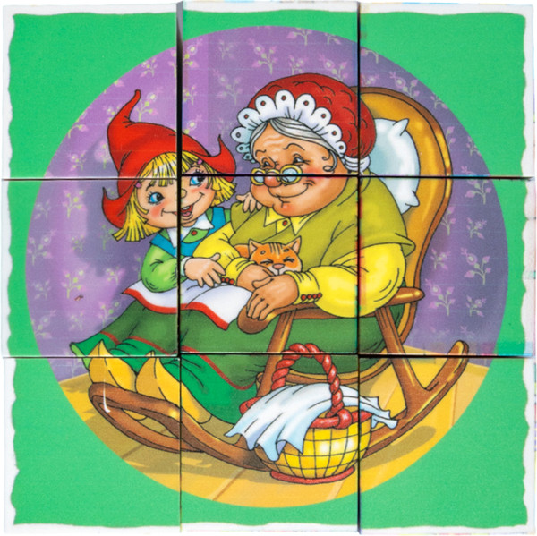 Изображение товара Развивающий игровой набор Десятое королевство Кубики Цветные сказки-3 / 00681