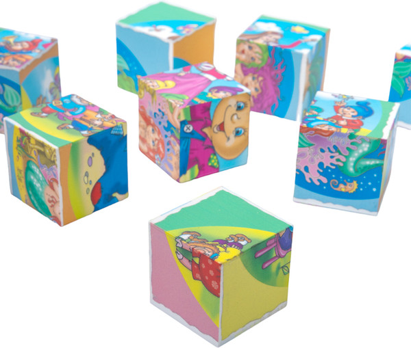 Изображение товара Развивающий игровой набор Десятое королевство Кубики Цветные сказки-4 / 00682