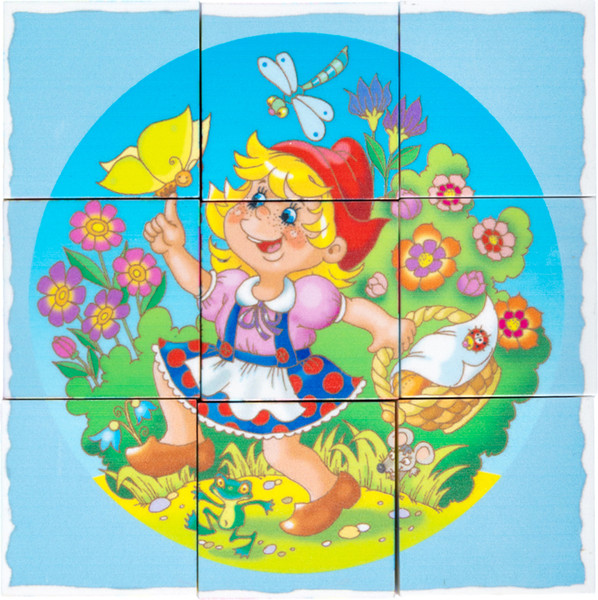 Изображение товара Развивающий игровой набор Десятое королевство Кубики Цветные сказки-4 / 00682